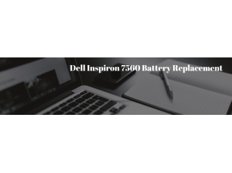 How to Remove and Replace Dell Inspiron 15 7560 Laptop Battery?