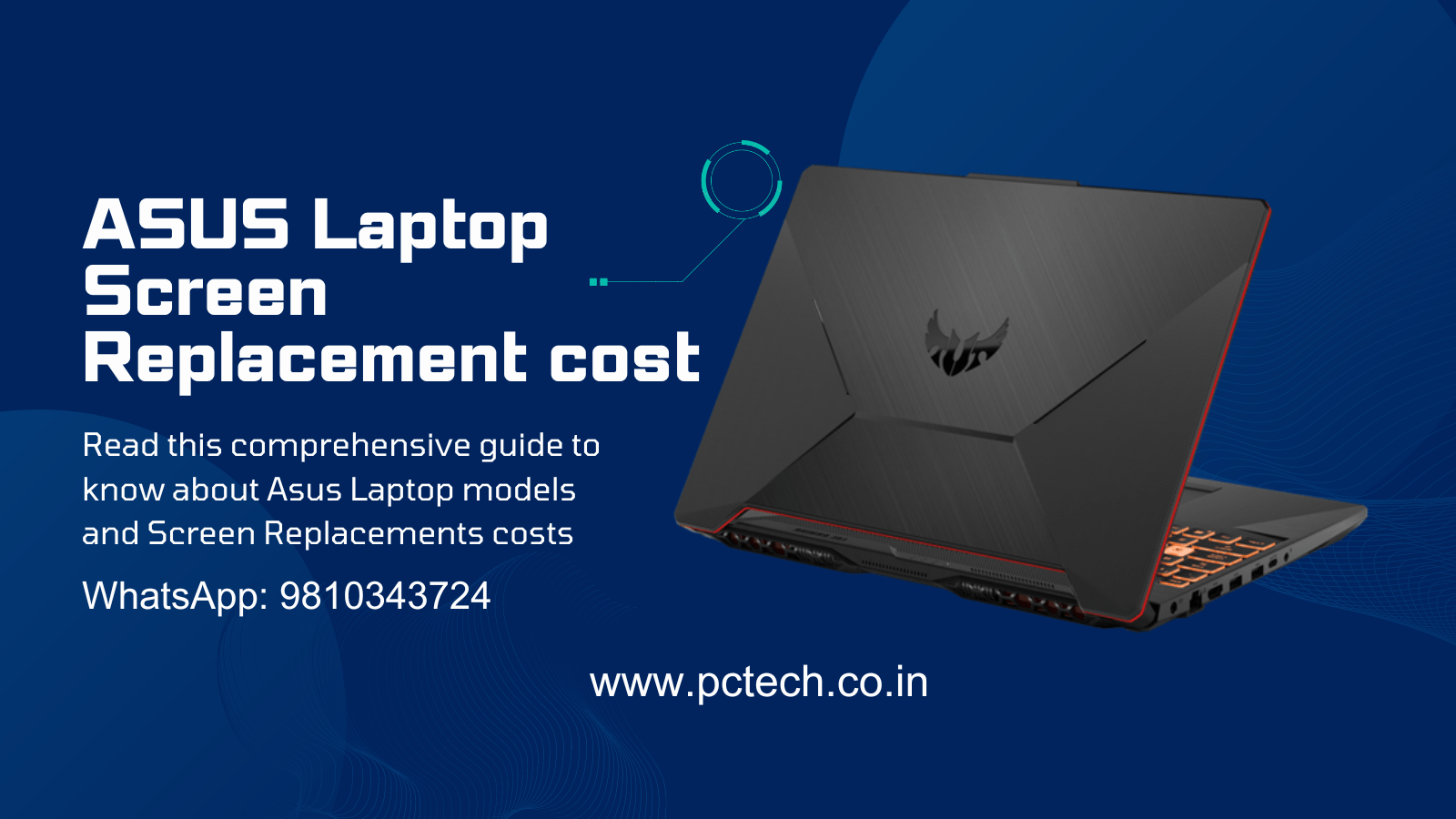 Asus Laptop Screen Replacement Cost in India: A Comprehensive Guide