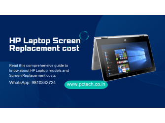 How much is HP Laptop Screen Replacement Cost in India?