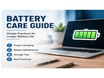 Laptop Battery Care Guide: How to Maintain and Extend Battery Life