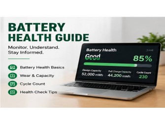 Laptop Battery Health Guide: Battery Wear, Capacity and Cycle Count