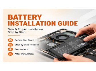 Laptop Battery Installation Guide | Safe Replacement Tips