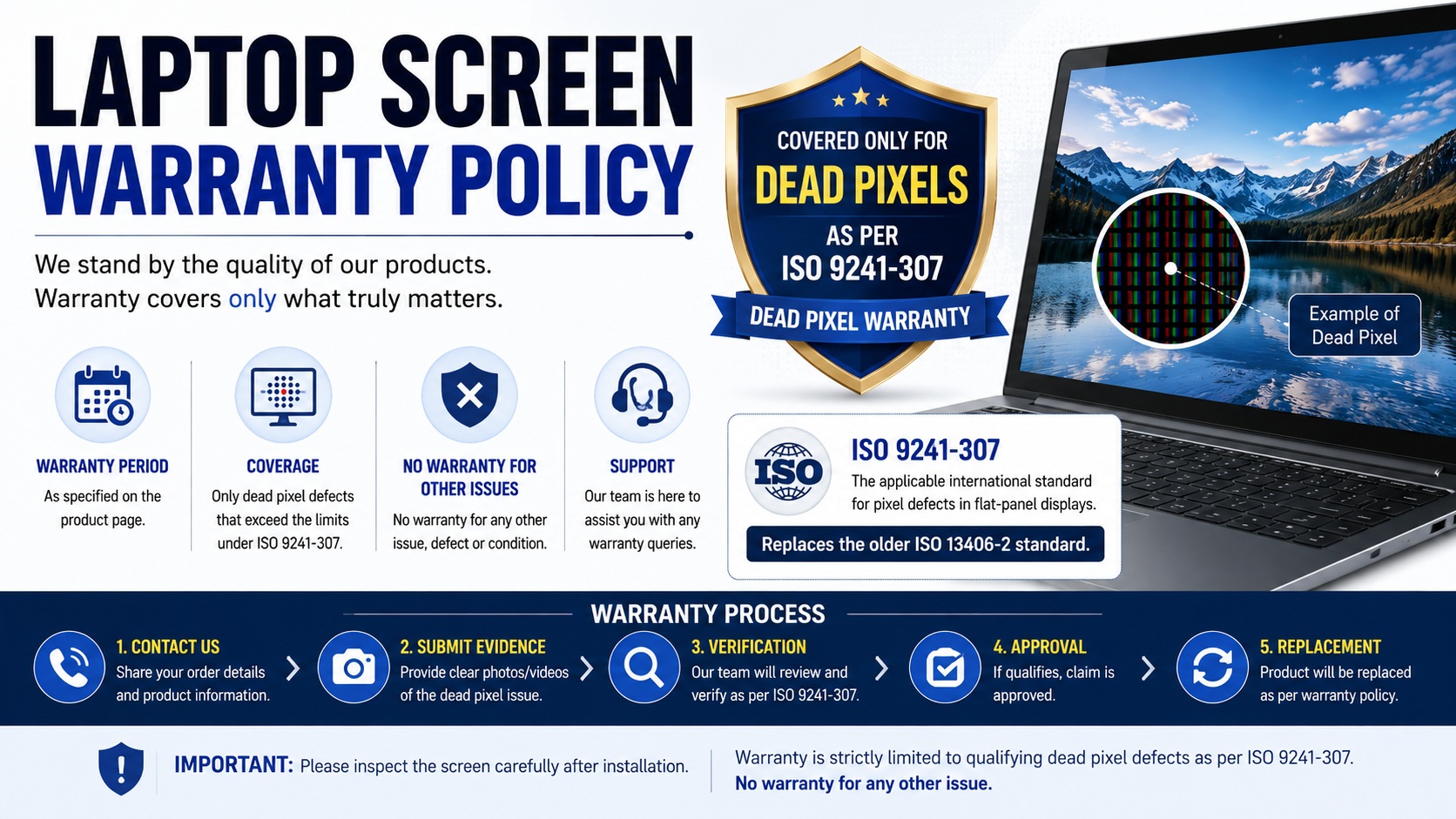 Laptop Screen Warranty Policy