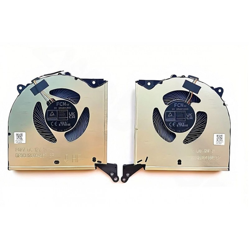Lenovo Legion Pro 7 16IRX8H 12V CPU & GPU Cooling Fan Replacement Lenovo Legion Pro 7 16IRX8H 12V CPU & GPU Cooling Fan Replacement