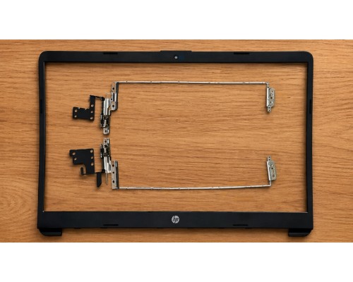 HP 15s-gr0012AU LCD Rear Case LCD Back Cover Bezel and Hinges - Grey