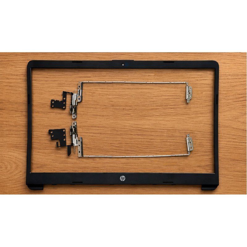 HP 15s-gr0012AU LCD Rear Case LCD Back Cover Bezel and Hinges - Grey
