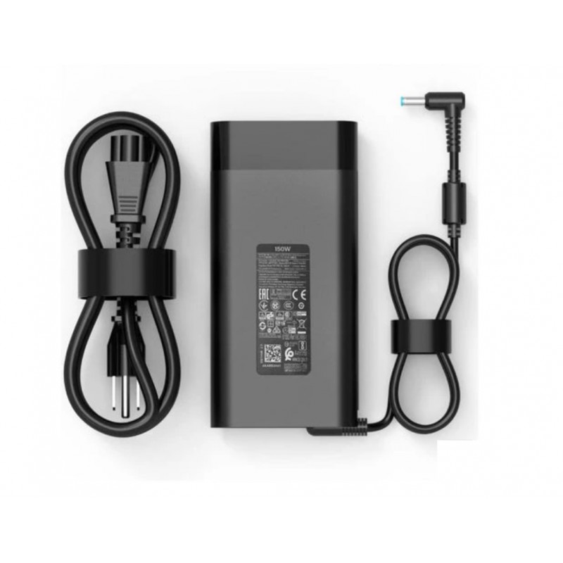 HP ADP-150XB 150W Smart Original AC Adaptor 19.5V ⎓ 7.7A Connector Size: 4.5mm × 3.0mm