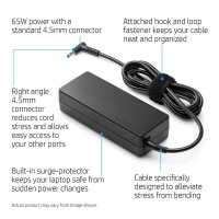 HP Original 65W 4.5mm Pin 19.5V 3.33A Laptop AC Power Adapter Charger 