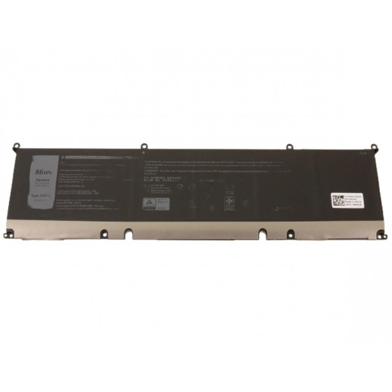 Dell XPS 15 (9520) P91F003 86Wh 11.4V 6-Cell Rechargeable Li-ion Original Extended Laptop Battery - 69KF2