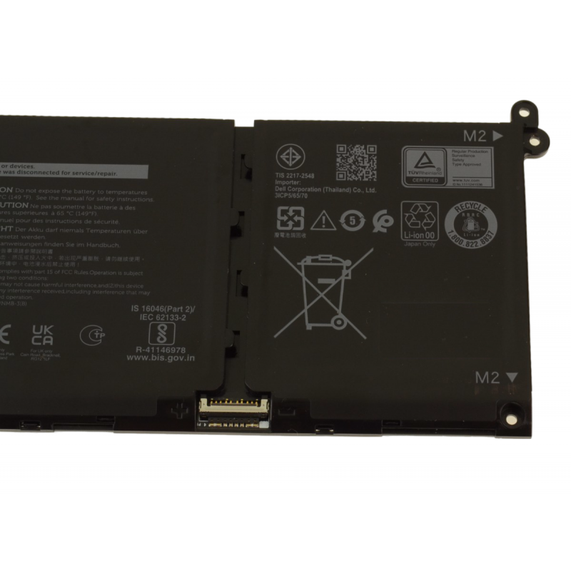 Dell 6TW9W 41Wh 11.25V 3-Cell Rechargeable Li-ion Original Laptop Battery