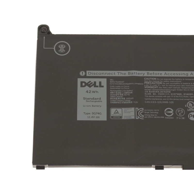 Dell 0G74G Original Laptop Battery
