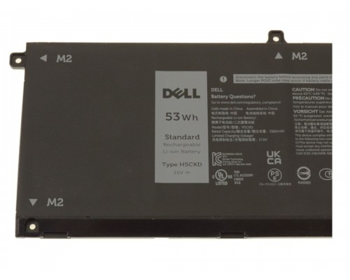 Dell H5CKD 53Wh 4-Cell 15V Standard Rechargeable Li-ion Original Laptop Battery 