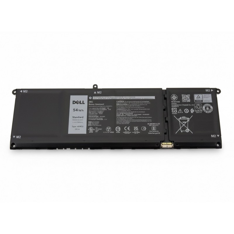 Dell Inspiron 15 (5510) P106F001 54Wh 15V 4-Cell Rechargeable Li-ion Original Laptop Battery - V6W33