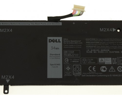 Dell LATITUDE 13 (7370) P67G001 34wh 3-Cell Standard Rechargeable Li-ion Original Laptop Battery - JK6Y6