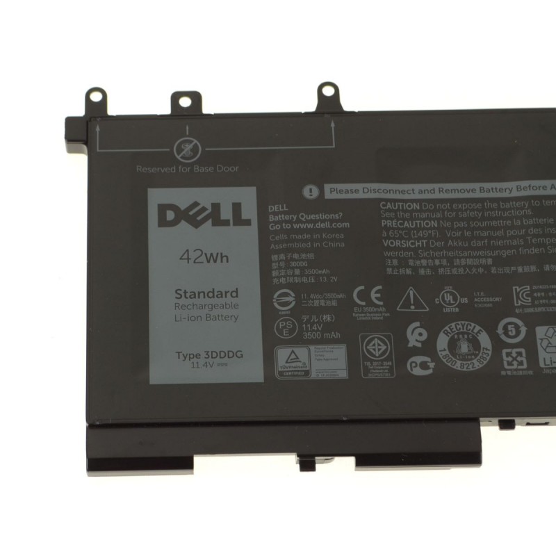 Dell 3DDDG 42Wh 3-Cell 11.4V Li-ion Original Laptop Battery 
