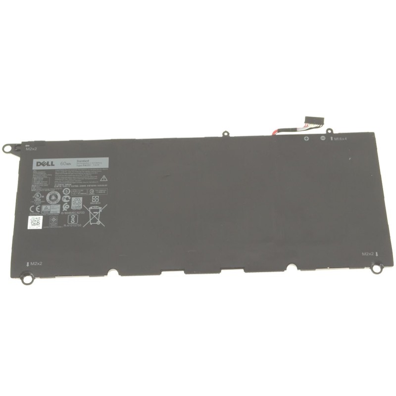 Dell (RNP72) Genuine Laptop Battery for Dell XPS 13 9360 [ 60 Wh 4-Cell 7.6V ] 