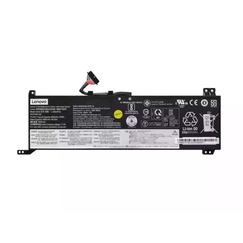 Lenovo LEGION 5 15IMH6 4-Cell 60Wh Standard Rechargeable Li-ion Original Laptop Battery - L19M4PC0