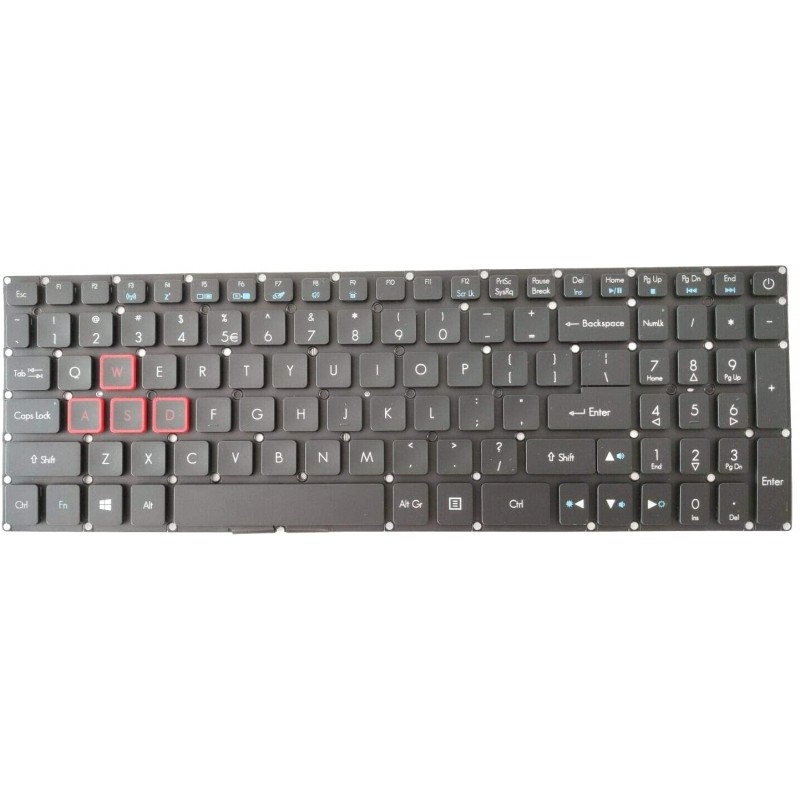Acer Predator Helios 300 G3-572 Backlit Laptop Keyboard