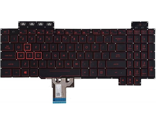 ASUS FX80GE Backlit Laptop Keyboard
