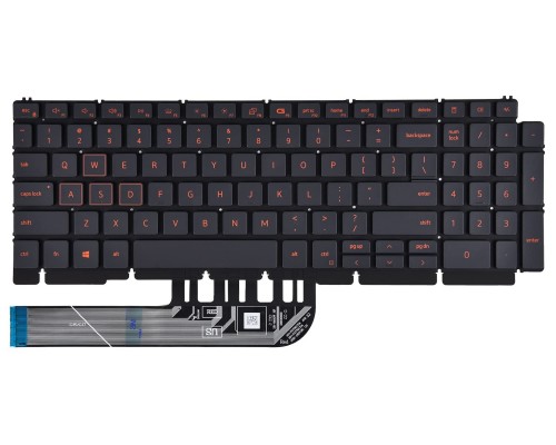 Dell G15 5510 Gaming Backlit Laptop Keyboard (Red)