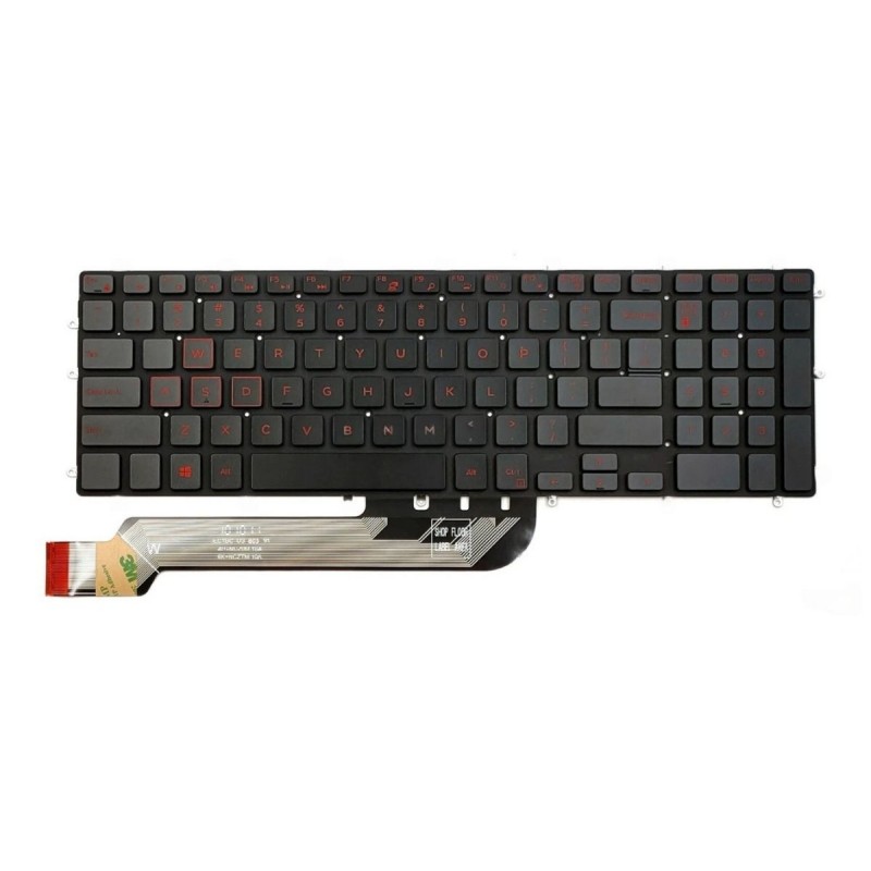 DELL G3-3779 Backlit Laptop Keyboard (Red)- US Layout