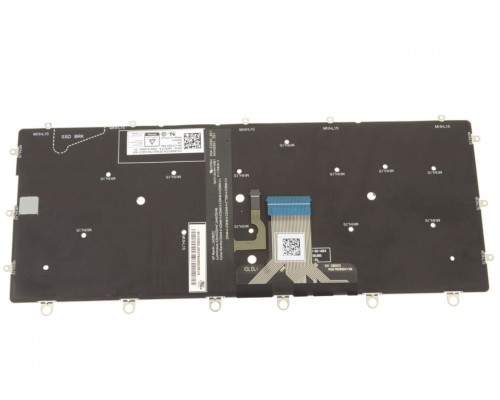 Dell XPS 13 9365 P71G001 2-in-1 Backlit Laptop Keyboard - Black
