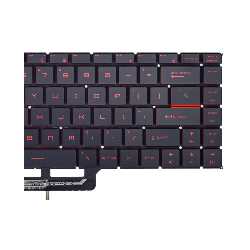 MSI GF63 Thin 9SCXR Original OEM Grade Quality Backlit Keyboard Replacement