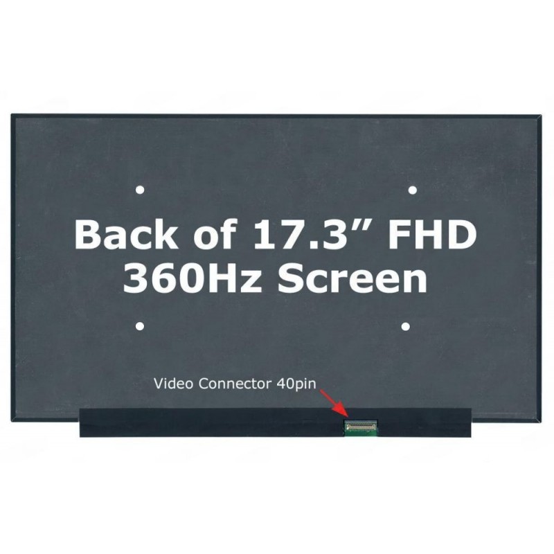 ASUS ROG Strix SCAR 17 (2022) G733ZW-DS94 17.3" 360Hz FHD IPS LCD LED Laptop Screen Display (1920 x 1080, 40 Pin eDP) ASUS ROG Strix SCAR 17 (2022) G733ZW-DS94 17.3" 360Hz FHD IPS LCD LED Laptop Screen Display (1920 x 1080, 40 Pin eDP)