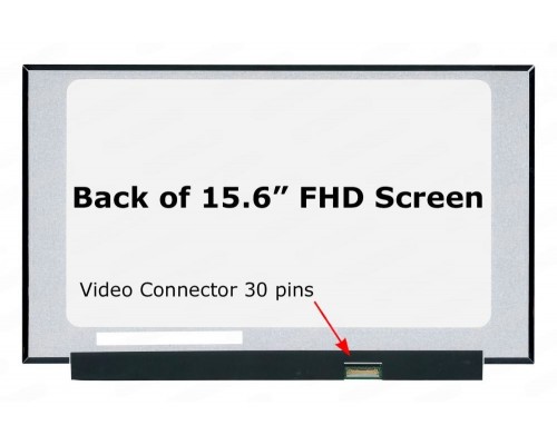HP 15s-gr0011AU 15.6-inch FHD LCD LED Replacement Laptop Screen Display (1920 x 1080, 30 Pin eDP)