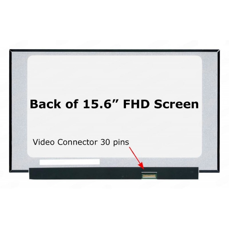 HP 15s-gr0012AU 15.6-inch FHD LCD LED Replacement Laptop Screen Display (1920 x 1080, 30 Pin eDP)