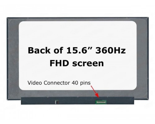 BOE NE156FHM-NZ3 V8.1 15.6-inch 360Hz FHD IPS LCD LED Laptop Screen Display (1920 x 1080, 40-Pin eDP)