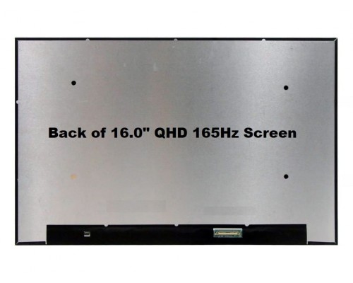 Lenovo FRU 5D11J74767 16.0" 165Hz WQXGA IPS LCD LED Laptop Screen Display (2560x1600, 40 Pin eDP)
