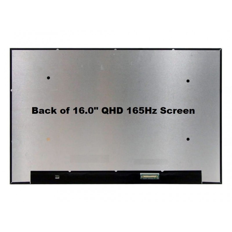 Lenovo FRU 5D11L55815 16.0" 165Hz WQXGA IPS LCD LED Laptop Screen Display (2560x1600, 40 Pin eDP)