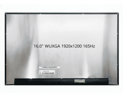 BOE NV160WUM-NY2 16.0-inch 165Hz WUXGA LCD LED Laptop Screen (1920 x 1200, 40 Pin eDP)