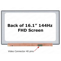 HP OMEN 16-wd0880TX 16.1" 144Hz FHD IPS LCD LED Laptop Screen Display (1920x1080, 40 Pin eDP) HP OMEN 16-wd0880TX 16.1" 144Hz FHD IPS LCD LED Laptop Screen Display (1920x1080, 40 Pin eDP)