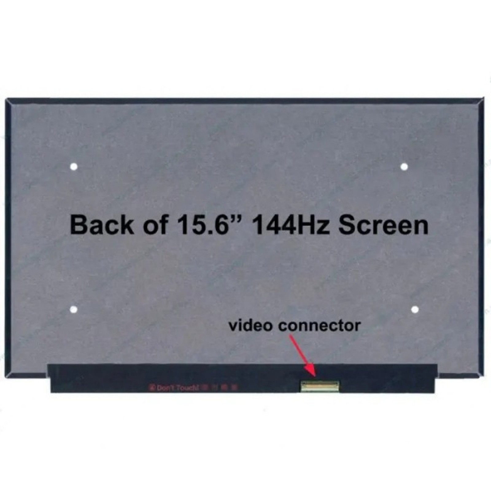 BRIGHTFOCAL HP Victus Gaming 15.6" FHD 144Hz LCD Screen Replacement With Installation Tools