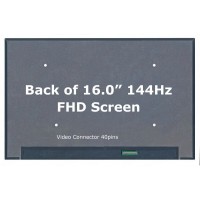 BOE NE160WUM-NX3 V8.0 16.0-inch 144Hz WUXGA IPS LCD LED Laptop Screen Display (1920 x 1200, 40 Pin eDP)