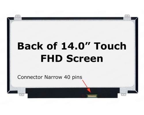 Lenovo Thinkpad T480 14-inch FHD LCD LED Touchscreen Laptop Display (1920 x 1080, 40 Pin eDP)