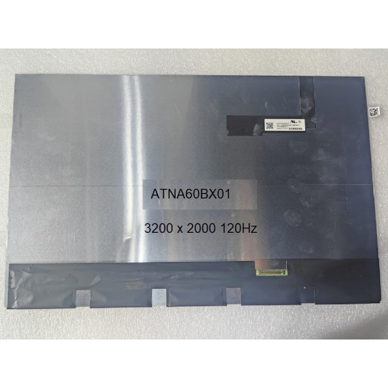 Samsung ATNA60BX01-0 16.0 Inch 120Hz 3.2K OLED Laptop Screen Display (3200x2000, 40-Pin)
