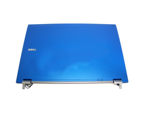 Dell Latitude E6510 LCD Rear Case/ Back Cover With Hinges Set - BLUE