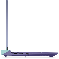 Dell G15 5530 Gaming Laptop (13th Generation i7-13650HX/ 16GB/ 512GB SSD/ 15.6" FHD/ NVIDIA® GeForce RTX™ 4060 8 GB/ Windows 11 Home) - Pop Purple With Neo Mint Thermal Shelf