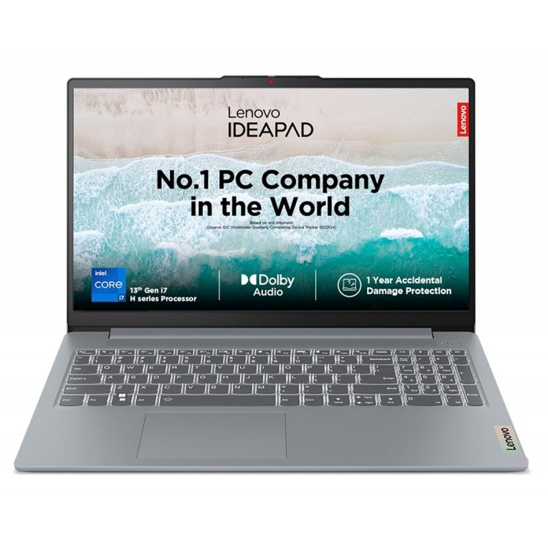 Lenovo IdeaPad Slim 3 83EM008GIN 15.6" FHD Laptop (13th Gen Intel Core i7-13620H/16GB/ 512GB SSD/ Windows 11) - Grey