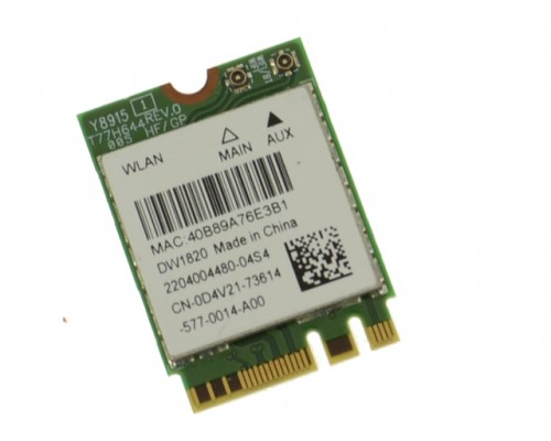 Dell Dual Band Wireless DW1820 WLAN WiFi 802.11AC + Bluetooth 4.1 M.2 Card